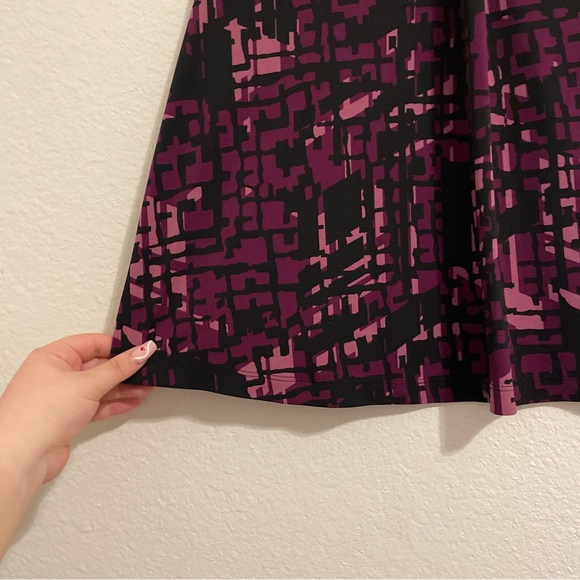 Apt 9 Stretch Square Pattern Strapless Flowy Top Size M - Picture 5 of 9